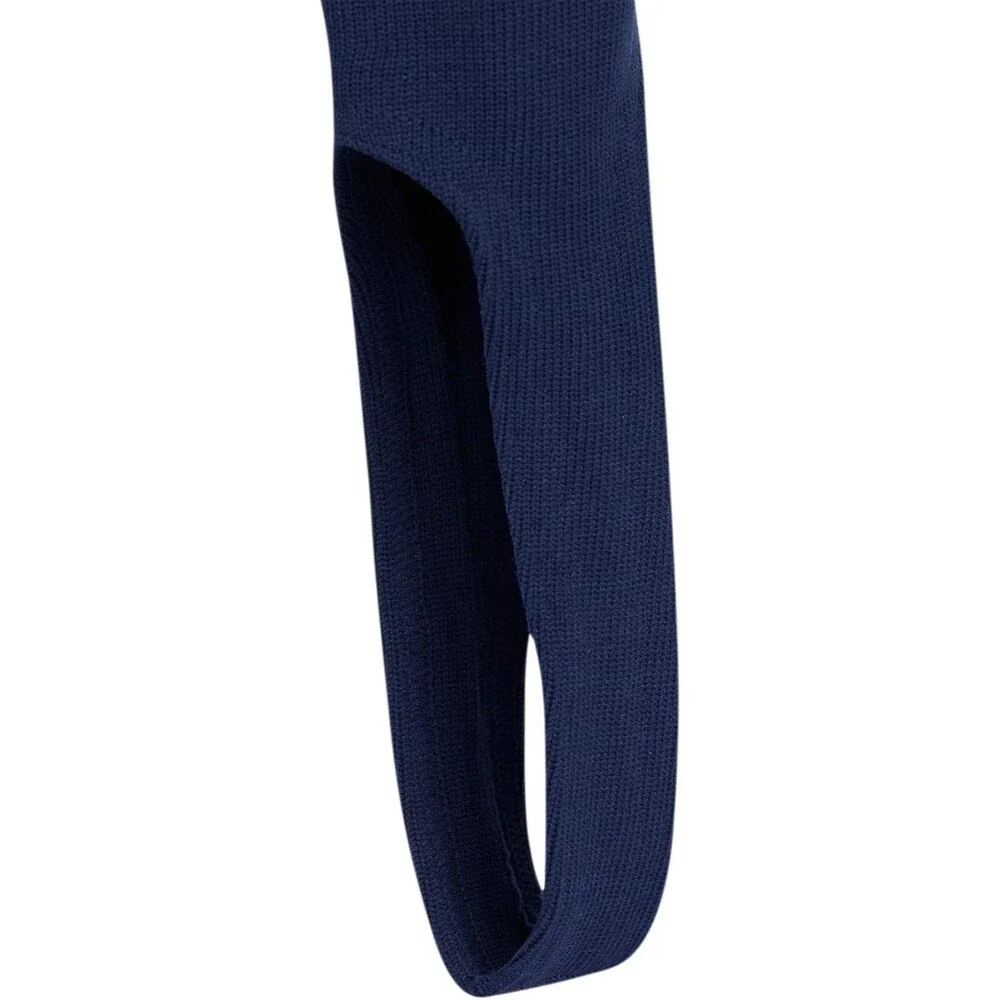 Adidas Utility Stirrup Baseball Pants Large Navy White AEROREADY Dry